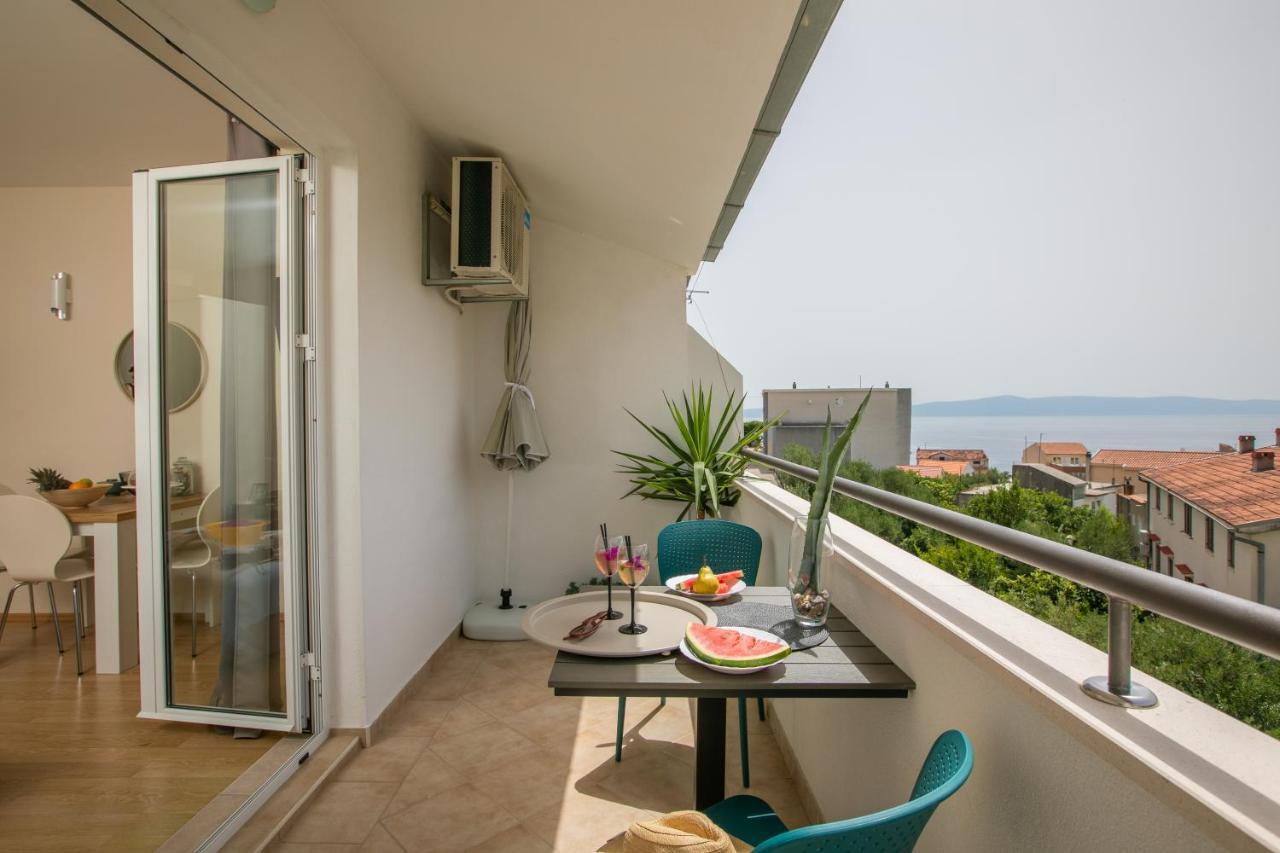 Sea View Ela Apartments Podgora Exterior foto