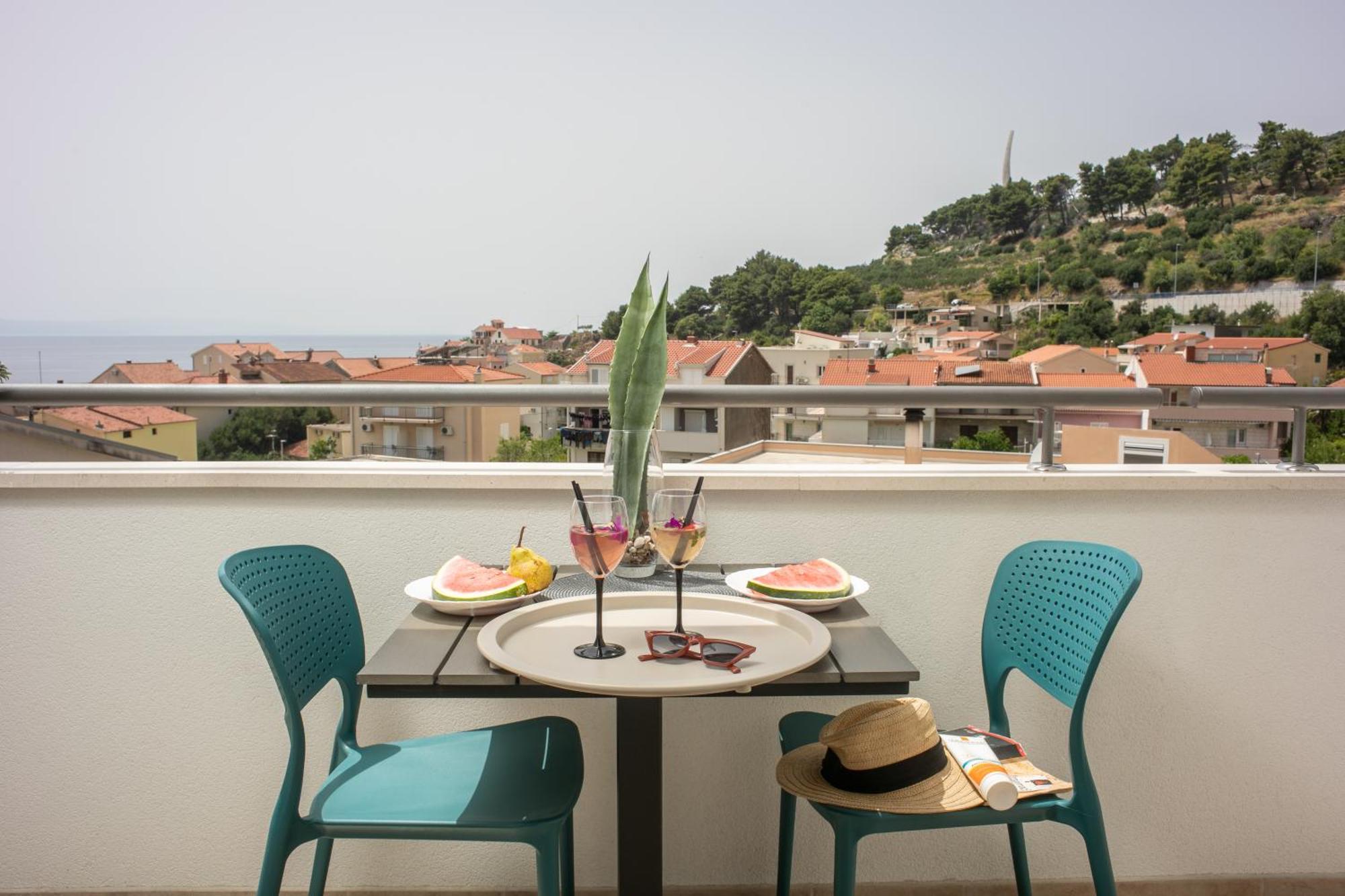 Sea View Ela Apartments Podgora Quarto foto