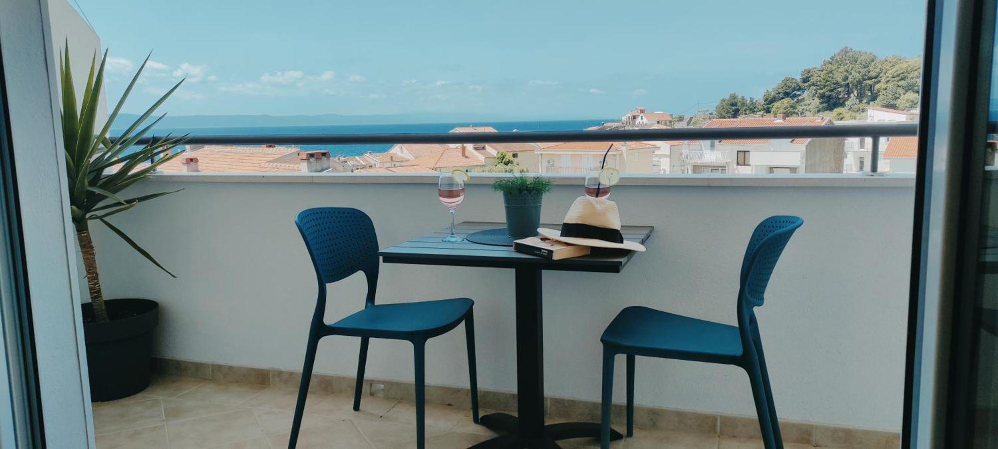 Sea View Ela Apartments Podgora Quarto foto