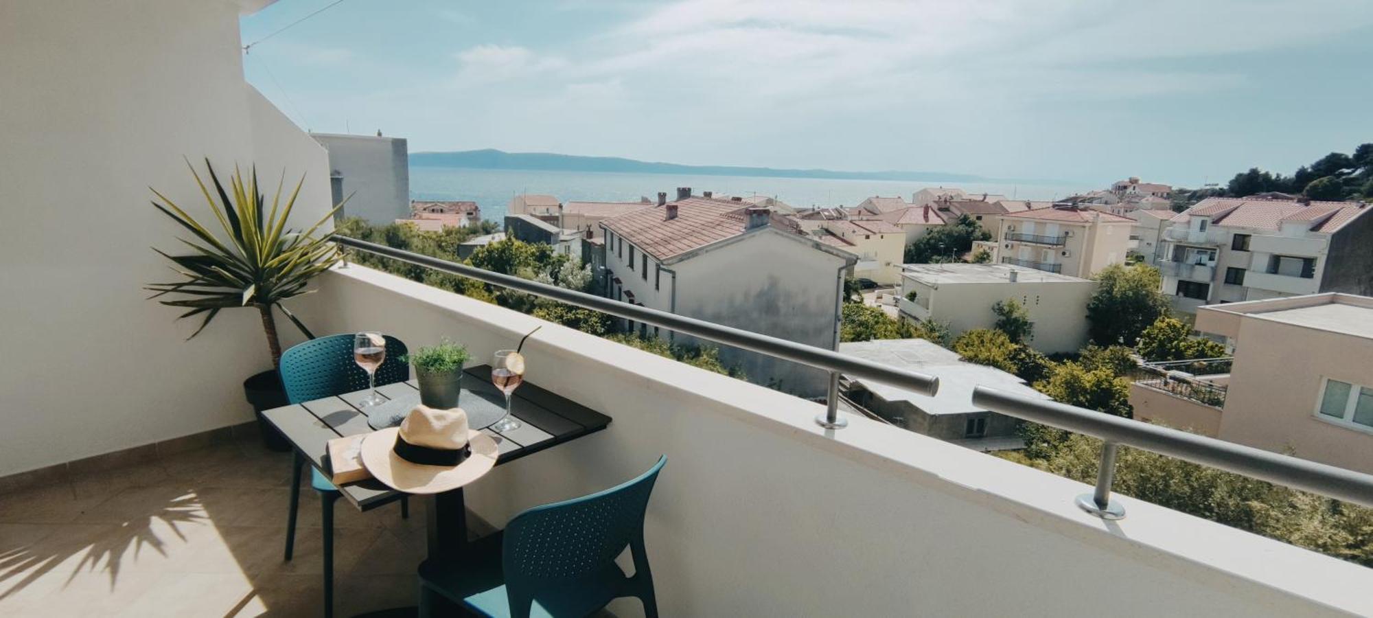 Sea View Ela Apartments Podgora Exterior foto
