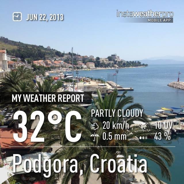 Sea View Ela Apartments Podgora Exterior foto