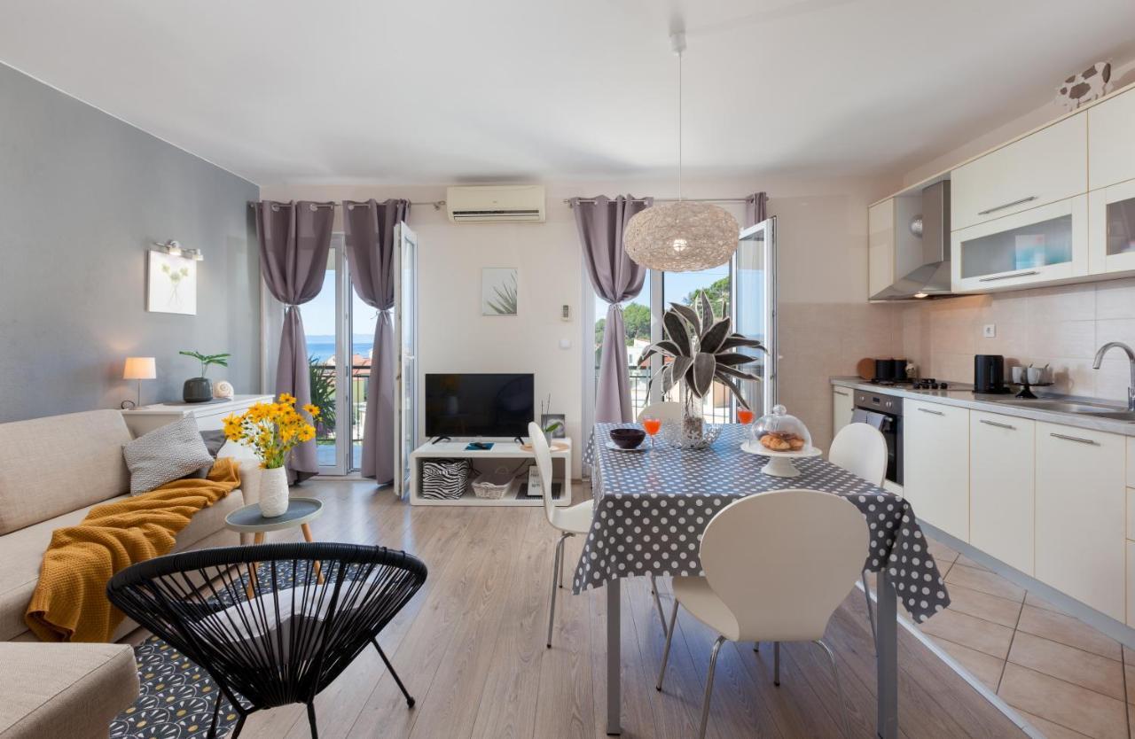 Sea View Ela Apartments Podgora Exterior foto